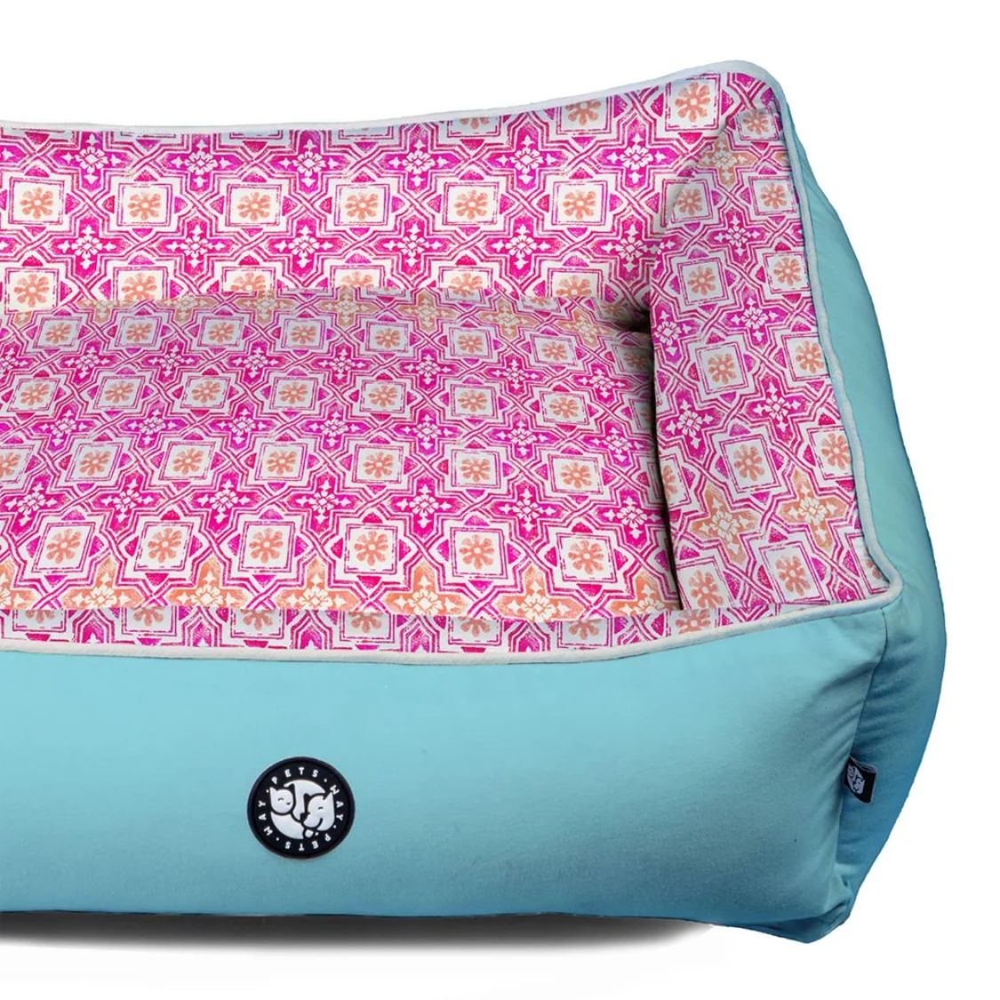 jaipur print dog bed