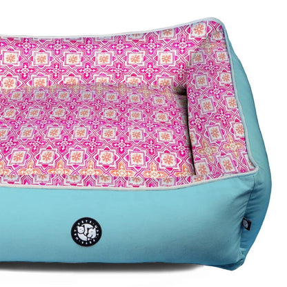 jaipur print dog bed