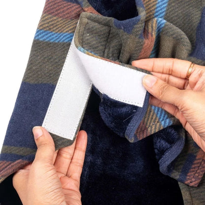 Dog Jacket | Dog Winter Clothing for Cold Weather - Checkered