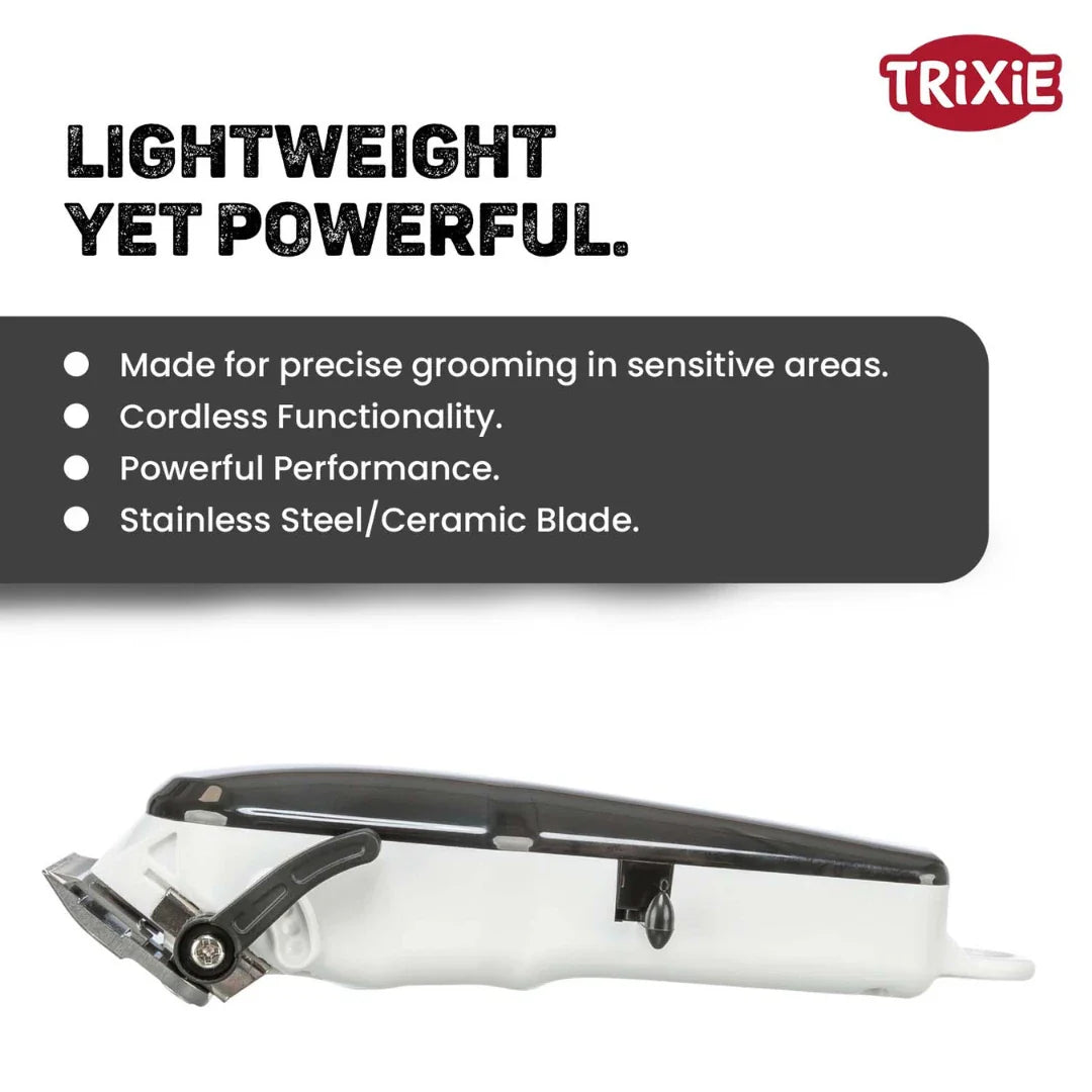 Trixie TR1200 Professional Pet Hair Clipper | Cordless Grooming
