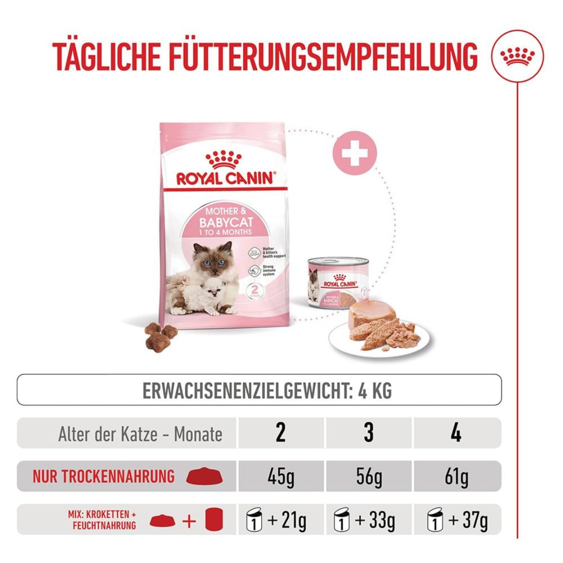 Kitten Food | Dry Cat Food for Mother Cats & Kittens with DHA & Immune Support