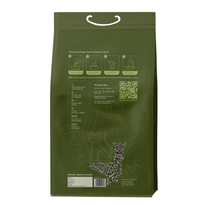 Cat Litter Sand 5kg | Natural Bentonite Clumping Litter | High Absorption & Odour Control