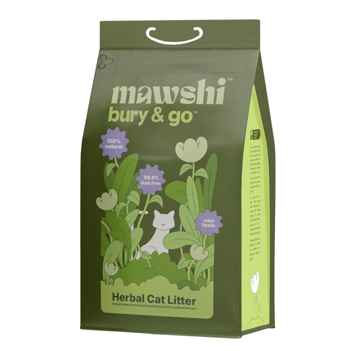 Cat Litter Sand 5kg | Natural Bentonite Clumping Litter | High Absorption & Odour Control
