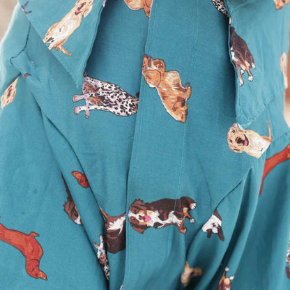 Printed Dog Shirt | Playful Paws Casual Summer Pet Wear