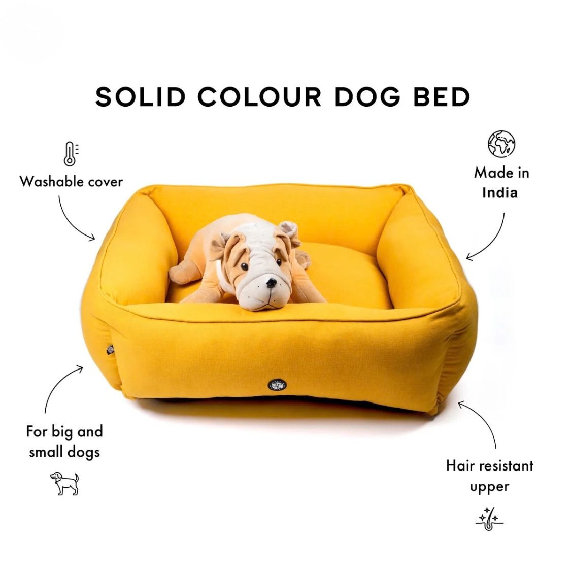 Dog Sleeping Bed | Dog Washable Bed for All Breeds - Sage Hexagonal