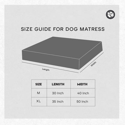 Dog Resting Mattress | Dog Comfort Mattress for All Breeds - Tana Bana Ocean