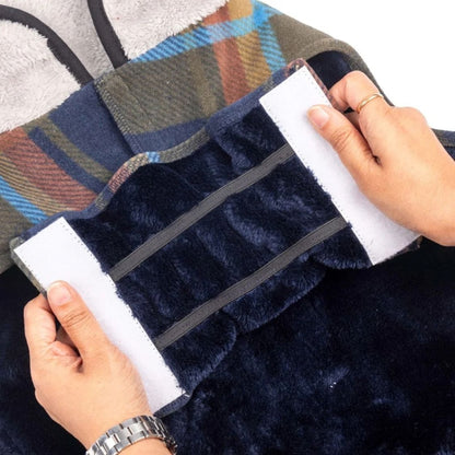 Dog Jacket | Dog Winter Clothing for Cold Weather - Checkered