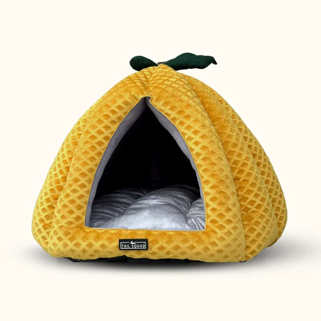 Premium Soft Pumpkin-Shaped Dog & Cat Hut