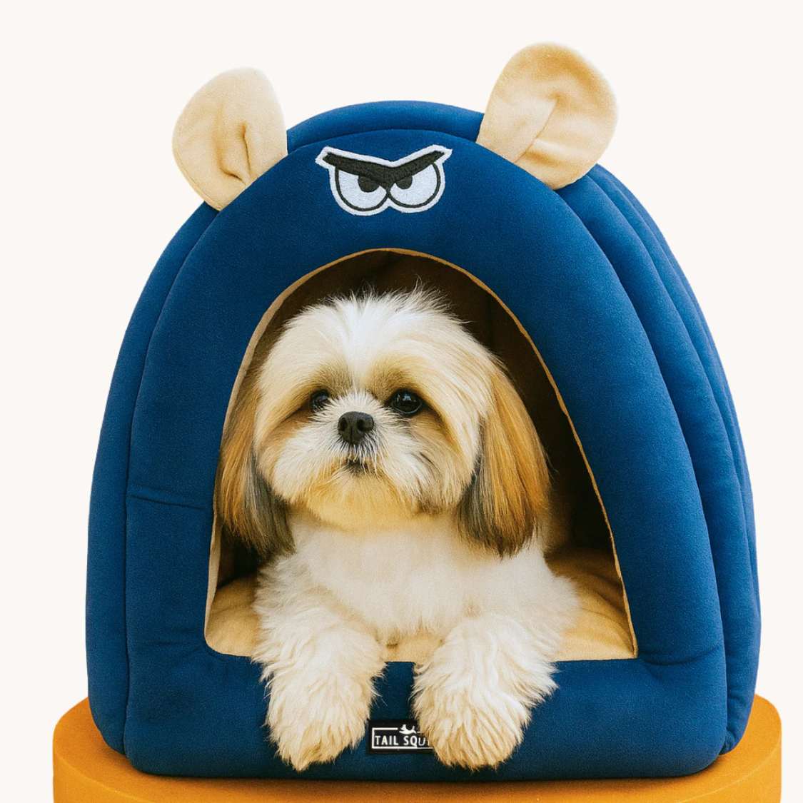 Caterpillar Hut for Dogs (Blue)