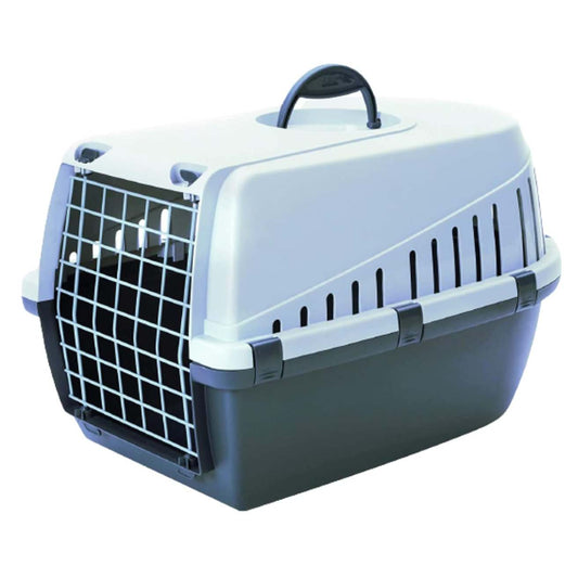 Dark Grey Pet Carrier for Small Dogs & Cats  – Up to 7 kg