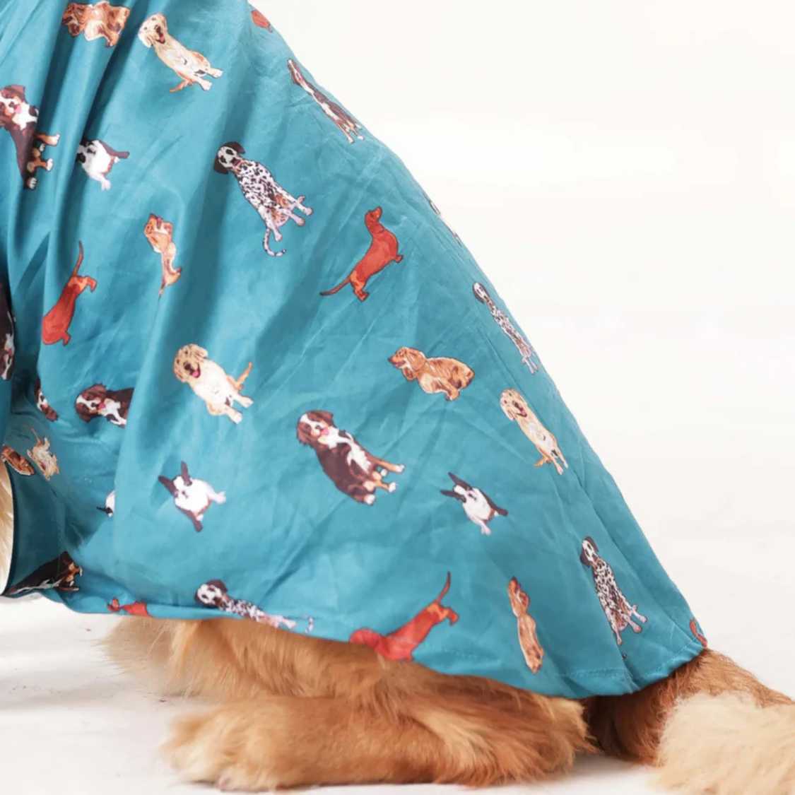 Printed Dog Shirt | Playful Paws Casual Summer Pet Wear