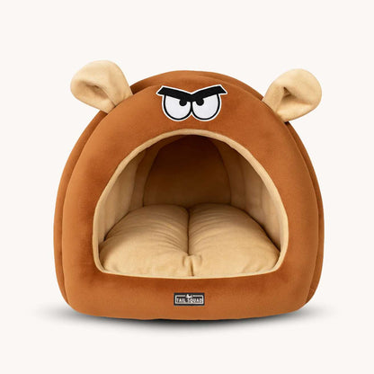 Caterpillar Hut for Dogs (Beige)