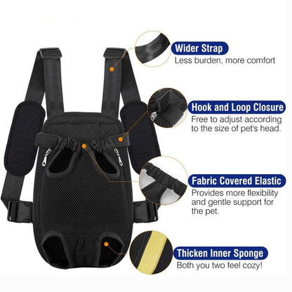 Pet Carrier Backpack for Travel | Breathable & Comfortable Pet Backpack