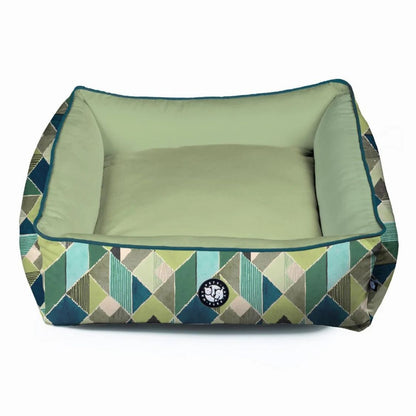 printed dog bed