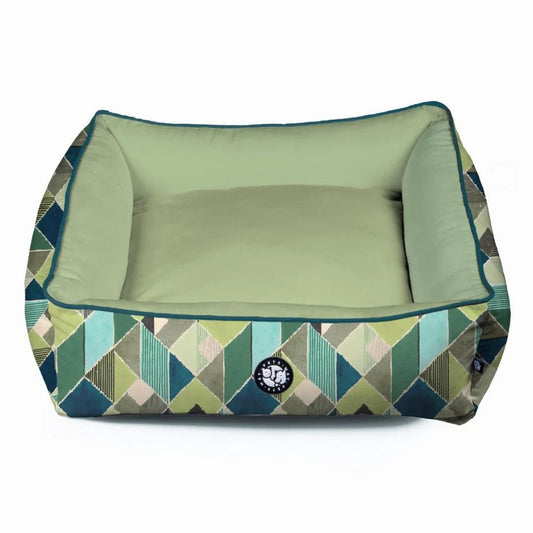 printed dog bed