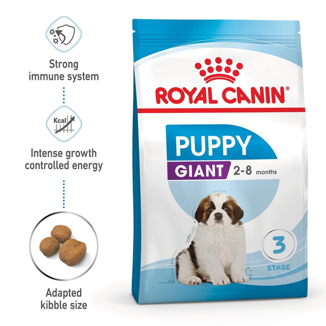 Puppy Food | Puppy Dry Food for Giant Breed Puppies with Immune & Growth Support