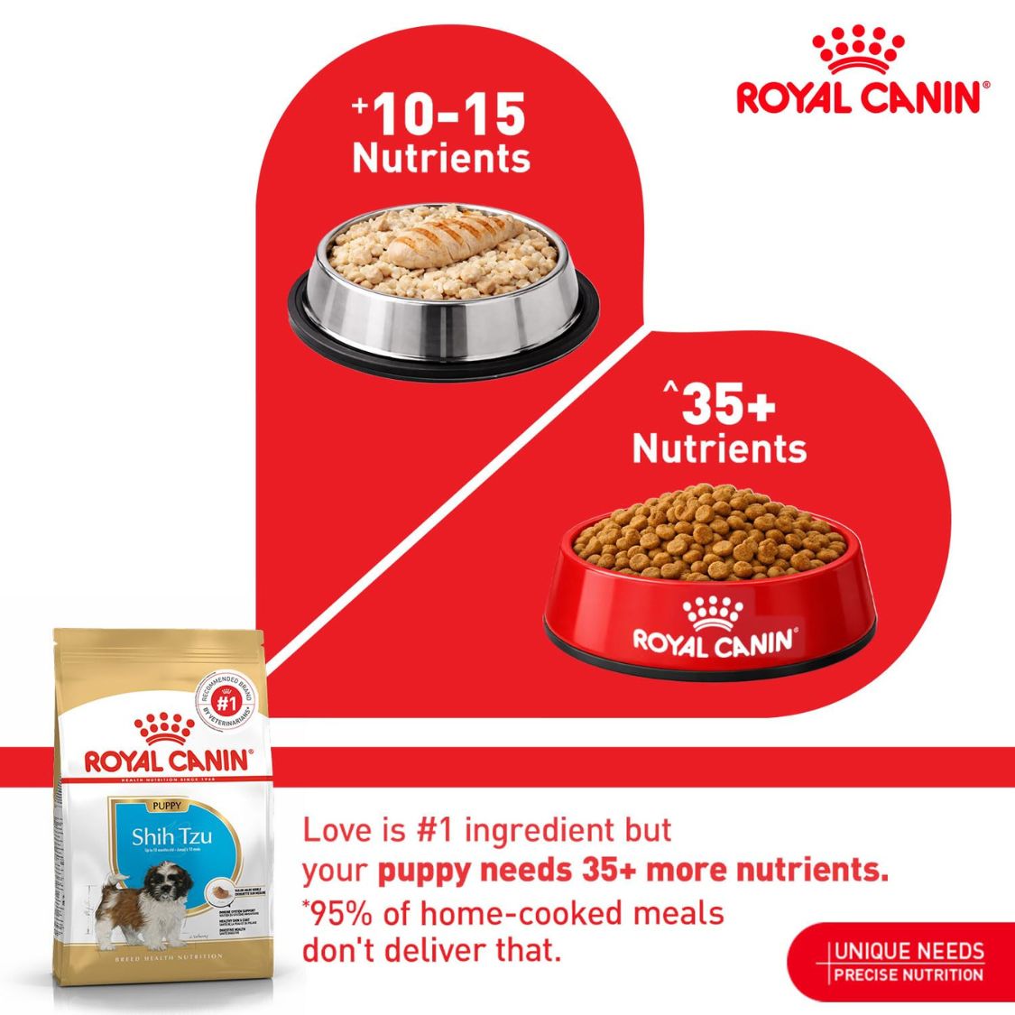 Puppy Food | Puppy Dry Food for Shih Tzu with Skin Coat & Digestive Support
