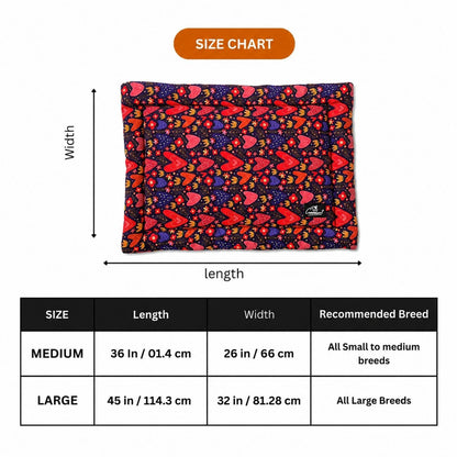 Dog Bed Mat | Soft, Padded & Comfortable Pet Resting Mat