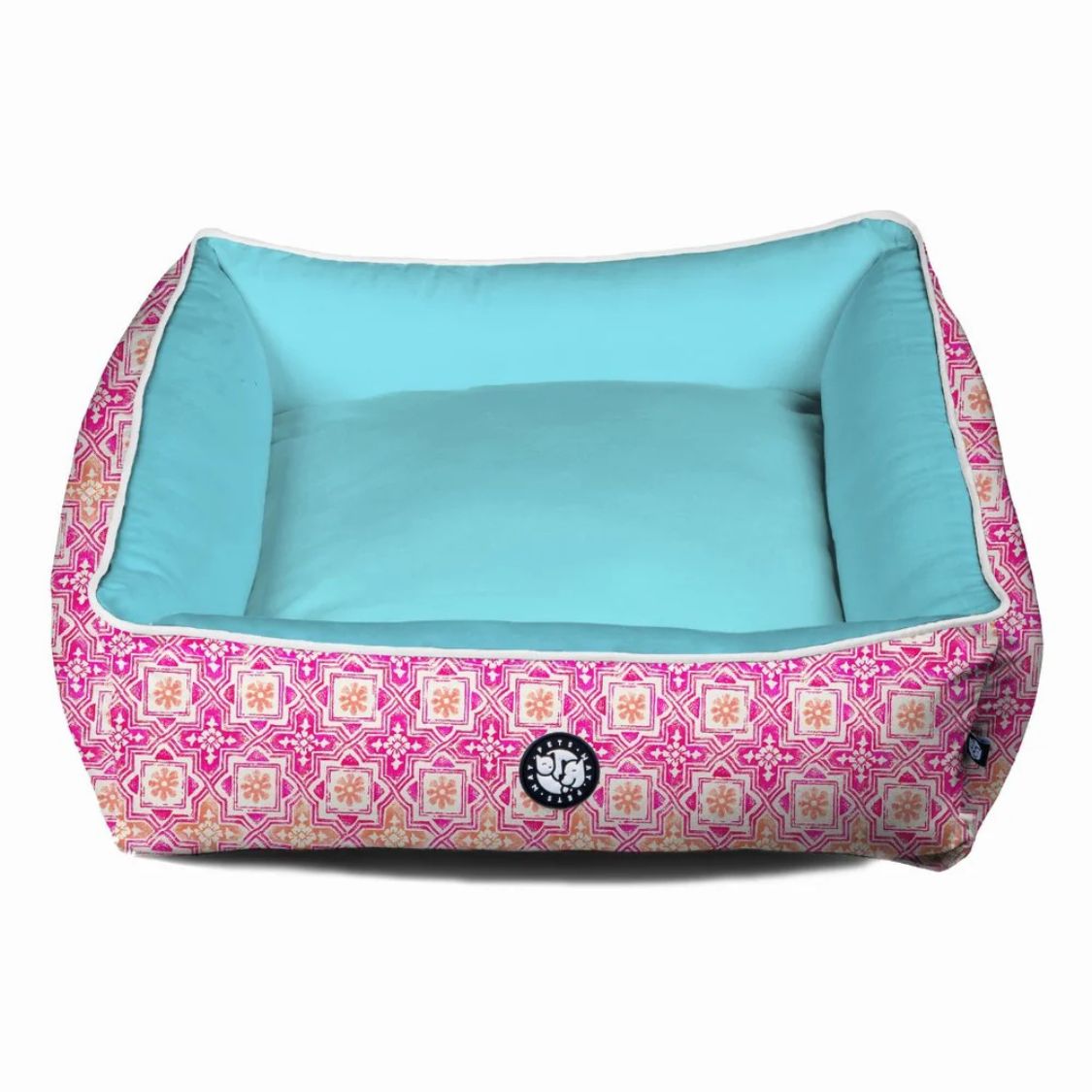 sky blue pet bed 