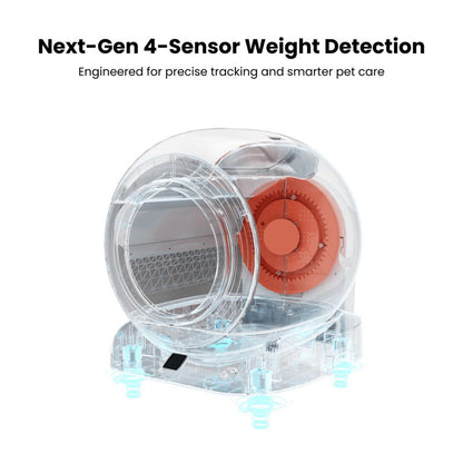 Automatic Cat Litter Box with Smart Sensors - Self Cleaning & Odor Management