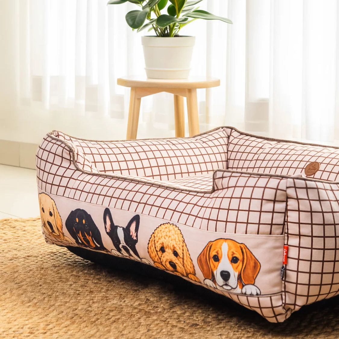 Dog Bed Orthopedic Soft Cushioned | Pet Bed for Indoor Rest Sleep