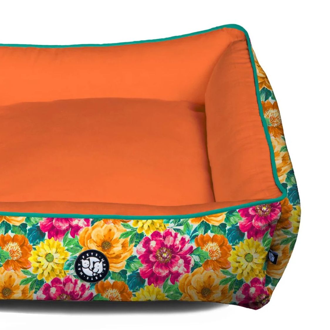 spring papaya dog bed