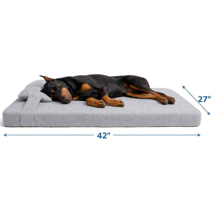 Orthopedic Dog Bed for Large Pets | Thick Foam Summer Bed