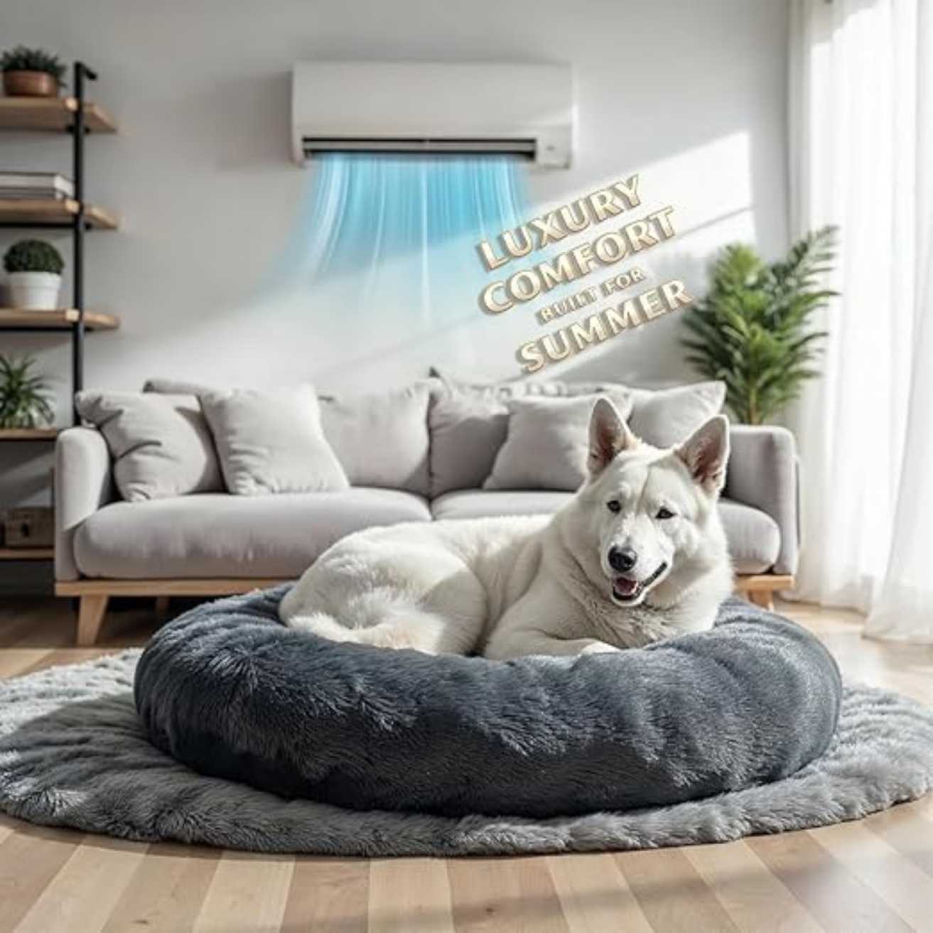 Summer Pet Bed for Dogs & Cats – Breathable & Comfortable