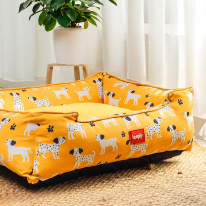 Dog Bed | Pet Bed Soft Cushioned for Cozy Rest -Sunshine Snooze