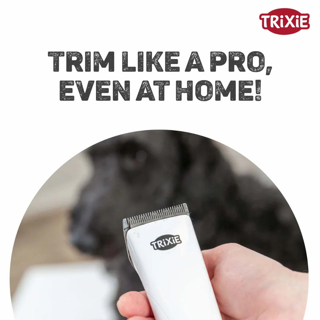 Trixie TR1600 Cordless Dog Clipper - Professional Pet Grooming Trimmer
