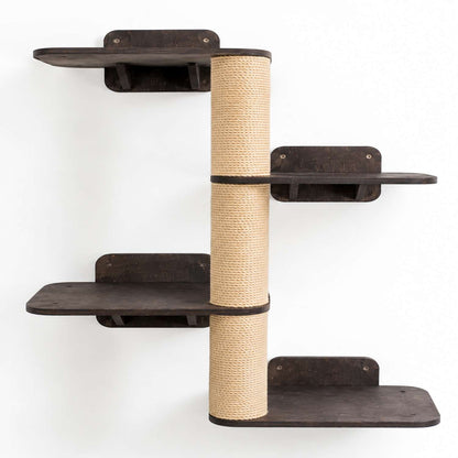 WallTrail Cat Climber – Cat Tree, Scratcher, Steps & Perch for Indoor Cats