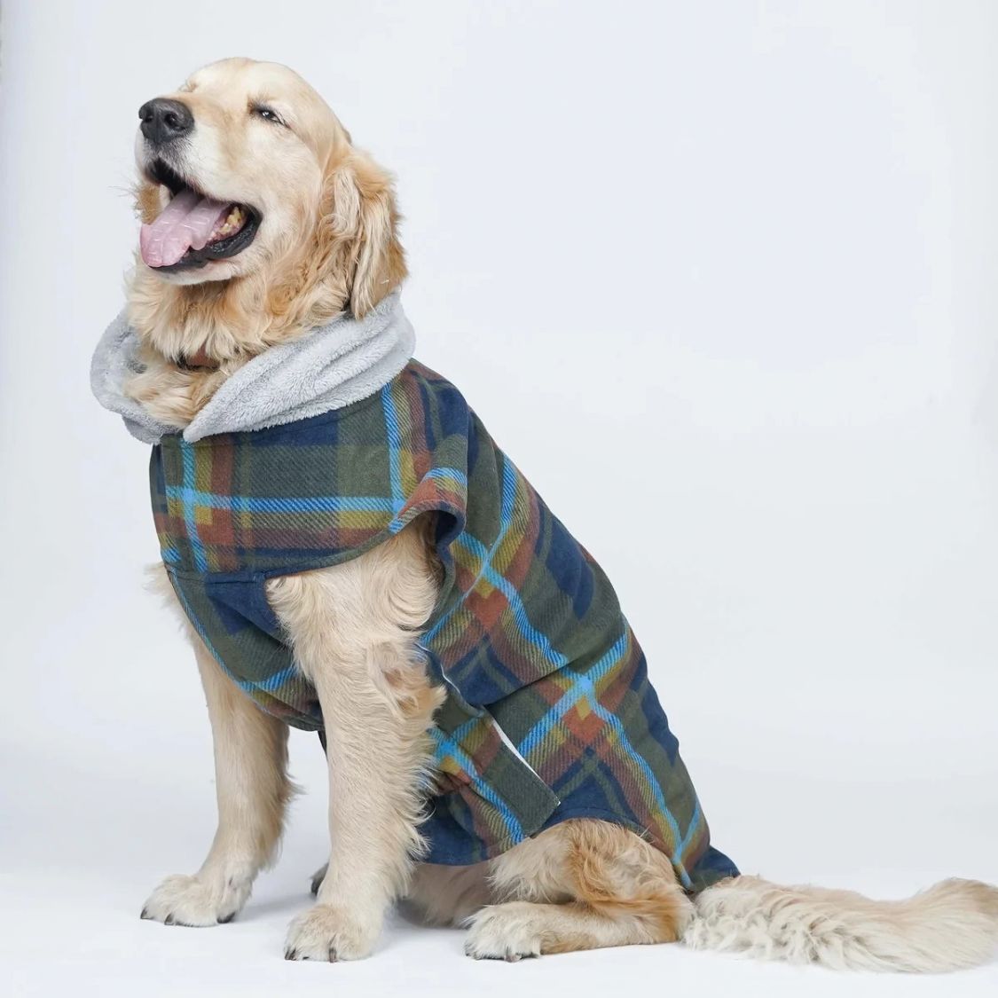 Dog Jacket | Dog Winter Clothing for Cold Weather - Checkered