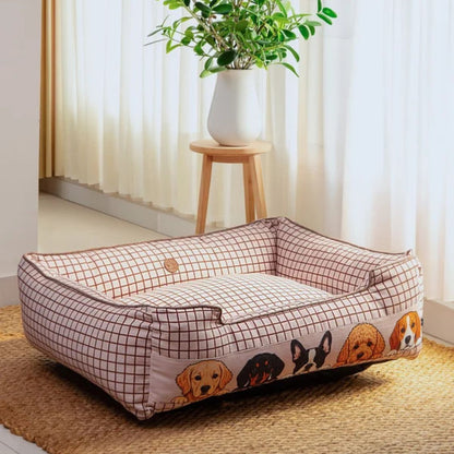Dog Bed Orthopedic Soft Cushioned | Pet Bed for Indoor Rest Sleep
