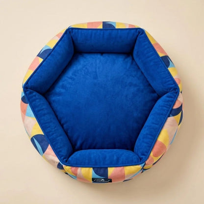 Washable Dog Bed with Raised Sides | Soft Cushioned Pet Bed for Adult Dogs