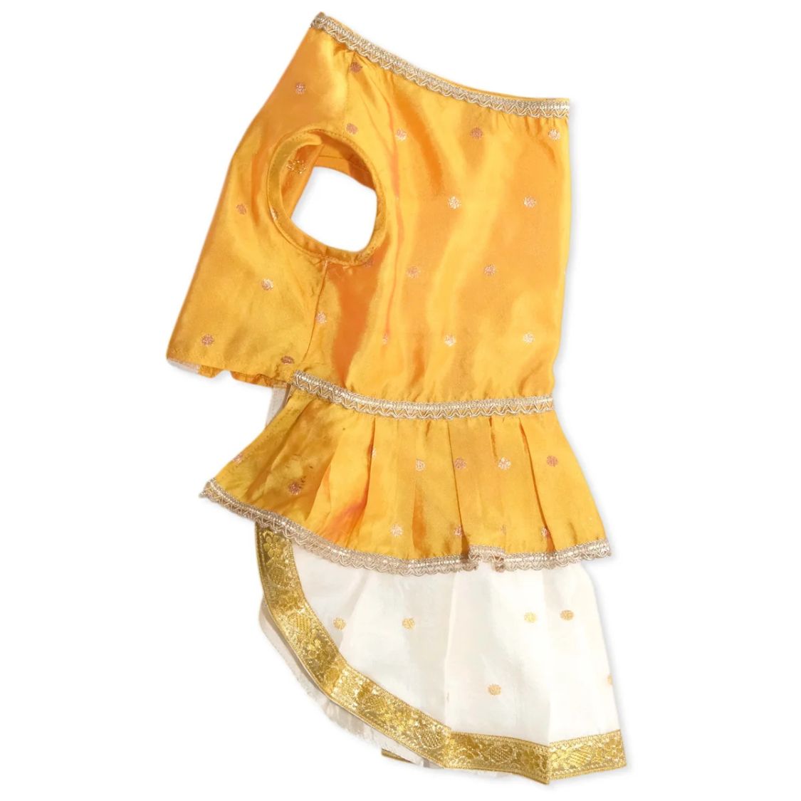 Dog Dress | Pet Indian Outfit for Celebrations - Yellow