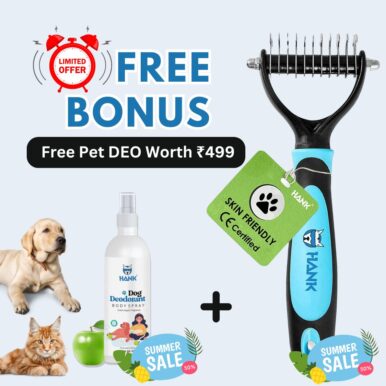 Free Pet Deo With Hank Dematting Comb