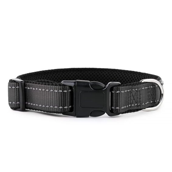 Hank Black Dog Collar