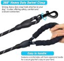 Hank Dog Leash Black