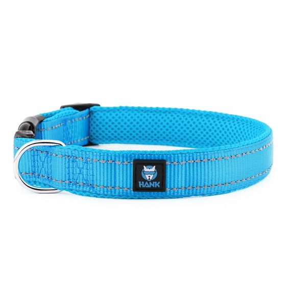 Hank Cyan Blue Dog Collar