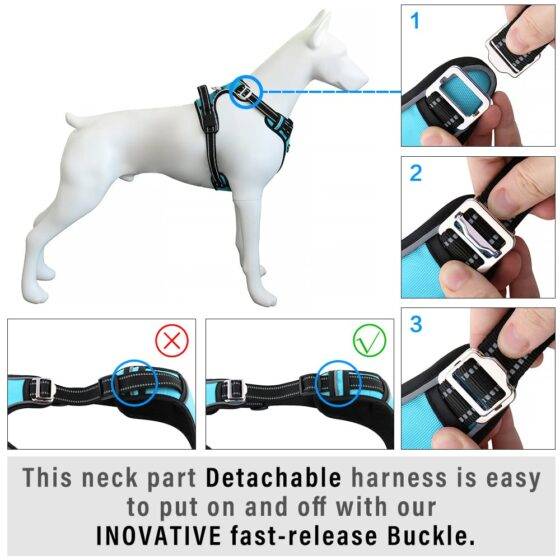 Quick Release Buckle Dog Harness