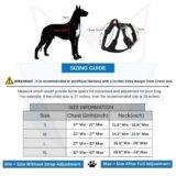 Hank Dog Harness Size Chart