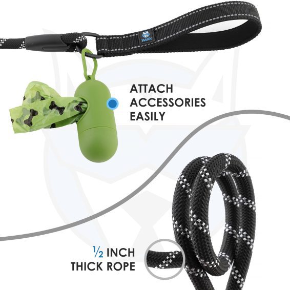 Dog Leash Black