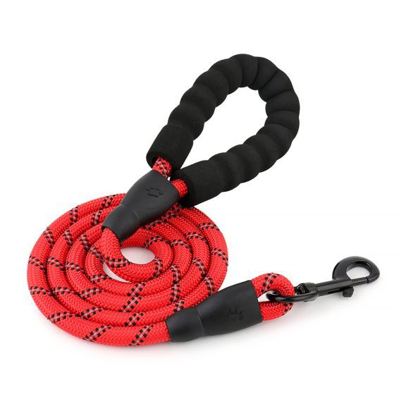 Hank Dog Leash Red