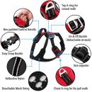 Hank Red No Pull Dog Harness benefits