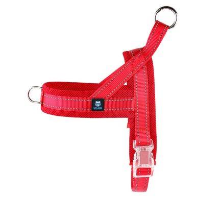 Hank Quick Fit Red Harness