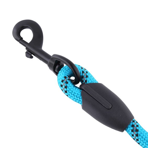 Hank dog Leash Cyan Blue