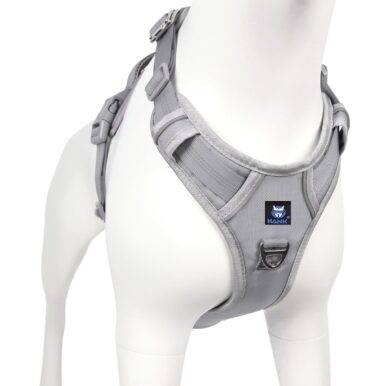 Hank Grey Dog Harness