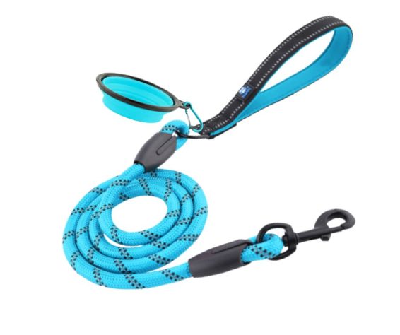 Hank Dog Leash & Bowl Set
