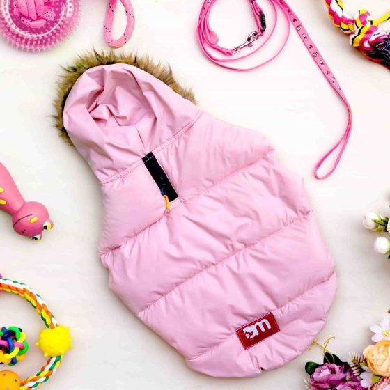Dog Pink Winter Jacket - HANK