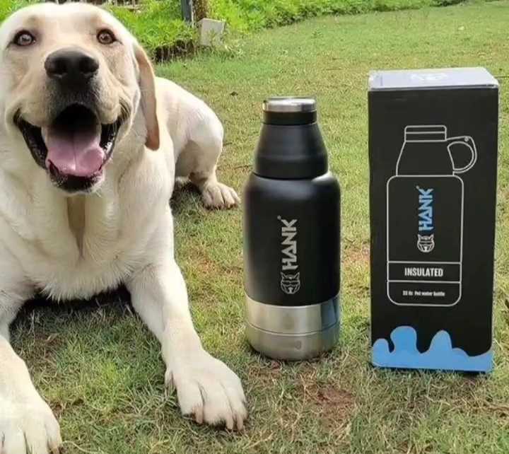 This bottle is a must have for pet parents who love travelling. It is very useful and handy and insulated as well